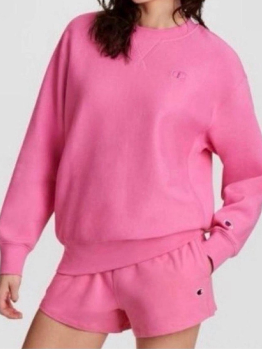 Champion Bubblegum Pink Crewneck Sweatshirt